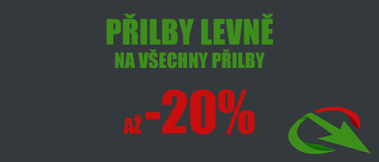 Sleva na přilby 20%